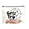 Bolsa de Cosméticos de Lino con Tema de Enfermera Gato Temu Amazon Transfronteriza Bolsa de Almacenamiento de Gran Capacidad Neceser Bolsa con Cremallera