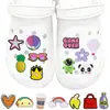 Acessórios para Sapato Clog de Praia de Verão Estrela do Mar Bola de Praia Cauda de Sereia Fivela de Sapato Decoração Fresca Estilo Férias
