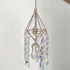 Acessório Popular da Amazon para Janela - Pingente de Cristal Gota d'Água Coração Pegador de Sol Acessórios DIY Sino de Vento Decorativo