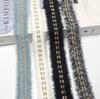 Fábrica en stock Accesorios de encaje estilo Chanel Ingredientes de ropa Tejido Hecho a mano DIY Ropa Tapeta Puño Joyería