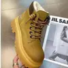 Botines estilo británico para mujer, colección otoño/invierno 2026, nuevos, forrados de felpa, suela gruesa, que aumentan la altura, antideslizantes, elegantes, casuales y cómodos para mujer