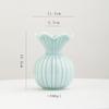 Jarrón de Celadón Nuevo Chinoiserie de Shumen Cerámica Sala de Estar Hidropónico Arreglo Floral Adornos Lujo Accesible Gama Alta Decorativo Florero