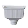 Cubo Recolector de Bajante para Canalón de PVC Tubería de Drenaje Cubo de Doble Uso Cubo para Lluvia Cubo con Fugas 87 75 110