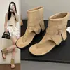 Sandalias de Espiga para Mujer 2026 Nueva Tendencia de Verano Versátil Diseño Único Chanclas Planas Casuales para Mujer