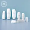 Frasco de creme isolante em estoque, frasco de tubo macio com tampa flip-top de 50ml, frasco de protetor solar com tampa de rosca de 30ml, material de embalagem squeeze, frasco dispensador de protetor solar