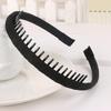 Nueva diadema dentada de estilo coreano, práctica diadema fina de tela antideslizante para mujer, accesorios para el cabello genuinos de Corea.