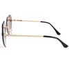 Nuevas gafas de sol de amor con incrustaciones de diamantes Gafas de sol oceánicas solares integradas de PC para mujer personalizadas europeas y americanas al por mayor