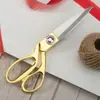 Tijeras de sastre de acero inoxidable al por mayor de fábrica, tijeras metálicas para el hogar, costura, cinta, papel de regalo, para ropa de coche