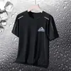 Camiseta de Manga Corta Transpirable de Malla Versátil, Deportiva y Moderna, con Sensación a Hielo, Nueva Moda Verano 2026 para Hombre