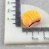 Bolo pão comida brincar resina acessórios caseiro creme cola DIY material miniatura casa de boneca decoração ornamentos atacado