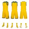 Atacado rápido uniforme de treinamento infantil uniforme de competição esportes de secagem rápida suor-absorvente uniforme de basquete masculino impresso basquete jersey terno