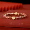 Pulsera de cloisonné gris fragante de Pekín, pulsera de esmalte cloisonné, pulsera bulliciosa de esmalte de color para pareja, novias, flores, regalo para hombres y mujeres