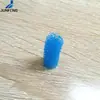 Filtro de esponja para instrumento de beleza, tira de esponja cilíndrica, coluna de algodão com filtro azul, material filtrante para purificador de água