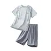 Conjunto Tie-Dye de Manga Curta para Crianças 2026 Verão Fresco Secagem Rápida Roupa de Treinamento Esportivo para Meninos e Meninas, Estilo Fino