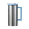 Suministro Directo Juli Acero Inoxidable 201 con Asa Tapa de PP Tetera Fría Restaurante Tetera para Infusión de Té Restaurante Restaurante