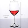 Fábrica por atacado cristal vinho tinto taça taça champanhe vidro cocktail vidro logotipo imprimível