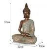Decoración de estatua de Buda del Sudeste Asiático Tailandia Buda resina Artesanías Zen comedor sala de estar entrada decoración del hogar creativa
