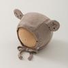 Sombrero de Bebé de una Sola Pieza Primavera y Otoño Delgado Cálido Protección para Orejas Sombrero para Bebés Pequeños Meses Niños y Niñas Súper Lindo Combinable Sombrero Fetal
