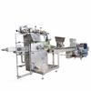 6 Laixin 2600 máquina automática de embalagem de talheres embaladora de quatro peças para colher descartável palito guardanapo hashis