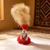 Acessórios Populares de Chapéu de Cordeiro de Xinjiang Grampo de Cabelo, Grampo de Cabelo Cultural Criativo de Bebê Cordeiro Fofo, Acessórios de Chapéu Estilo Étnico
