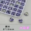 Cabeça de Gato Substituição K9 Multifacetada 6*10mm Fundo Pontiagudo Vidro Lote Inteiro de Enfeites de Diamante Brilhantes DIY Coração Diamante Grande para Nail Art