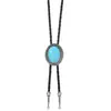 Collar de Piedra Ágata Transfronterizo Cadena de Cuero para Suéter Estilo Hip-Hop para Hombres y Mujeres Acrílico Rojo Negro Azul Camisa Larga Bolo