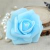 Rosa de Espuma de Cabeza de Rosa de 7 cm Boda Día de San Valentín Ramo Flor Falsa Material de Empaque Flor Artificial