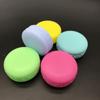 Caja de crema de macarrón de 10 g, mascarilla cosmética para ojos, crema para labios, embalaje de muestra de plástico, botella vacía, frasco ml