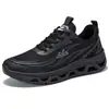 Sapatos Masculinos Novos para Meia-Estação Primavera e Outono Tênis Esportivos Modernos para Homens Confortáveis Sapatos de Pai com Solado Grosso Leves Respiráveis Tênis Casuais para Corrida
