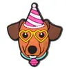 Los 100 Clips para Bolígrafo de Plástico Suave de PVC con Forma de Perro Más Vendidos de Amazon Accesorios Decorativos Dibujos Animados Clips para Bolígrafo de Punta Redonda