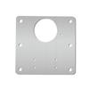 Dobradiça 304 peça de reparo de aço inoxidável espessada instalação placa de fixação guarda-roupa armário porta móveis danificados dobradiça almofada de reparo