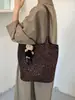 Bolso de mano retro de nicho para mujer, nuevo bolso tote de gran capacidad de moda 2025, bolso de hombro de moda, bolso de hombro casual