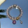 Pulsera Año Nuevo del Dragón 2024 para Mujer Pulsera Imitación Cinabrio Bollo de Dragón Nuevo Estilo Chino Joyería Estilo Chino Año del Dragón