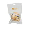 Huayuan Hoopet Premios para Perros Sabor Pollo y Pato Bolas en Pan con Relleno de Yema de Huevo Bocadillos de Carne Masticables Recompensas de Entrenamiento