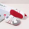 Sapatos para Bebês Primavera e Outono Masculino e Feminino Sapatos de Treinamento Moral 0-1 Ano Sapatos Casuais Esportivos com Solado de Tecido Bhx4032
