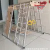 Armazenamento Doméstico de Energia Cinética Múltipla Dobrável Pequeno Playground Multifuncional Escorregador Balanço Ponte Suspensa Argola