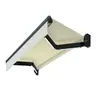 Toldo plegable manual transfronterizo de fábrica para fachadas de tiendas exteriores, protección solar, retráctil eléctrico con luces, toldo para lluvia para patio