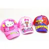 Gorra de dibujos animados para niños EBAY de comercio exterior, linda gorra para bebé con estampado a color de princesa de hielo, gorra con visera curva estilo europeo y americano