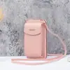 Nova Bolsa de Celular de Grande Capacidade 2021 Pequena Bolsa de Ombro Transversal com Zíper Bolsa Clutch Longa Multifuncional Carteira Feminina