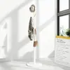 Cabide de Madeira Maciça de Chão para Quarto Cabide de Roupas para Quarto Cabide de Roupas Doméstico de Poste Único Moderno Simples Cabide de Bolsa