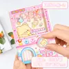 Fubao Panda Creativo Gashapon Órgano Este Bolsillo Diversión Infantil Mecedora Página de Color Descompresión Este Regalo para Estudiantes