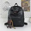 Mochila Escolar de Cuero Suave Pu Transfronteriza para Mujer, Mochila Casual de Viaje Estilo Japonés para Estudiantes Universitarios, Mochila Casual de Moda de Gran Capacidad