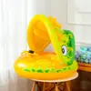 Anel de natação para bebê novo transfronteiriço anel de axila infantil anel inflável espessado assento de anel de volante de carro de bebê anel de natação