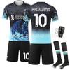 26 Club No. 11 Saahe 9 Nresnel 7 Weilz Conjunto de Jersey Liverpool Edición Especial Conmemorativa Fútbol