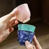 Caneca de Cerâmica Mestra Dança da Borboleta de Fábrica para Mulheres, Xícara de Chá Pessoal, Caneca de Chá, Xícara de Degustação, Conjunto de Chá para Uso Doméstico