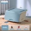 Caixa Organizadora de Brinquedos com Abertura Frontal, Caixa Organizadora Doméstica com Tampa Flip-Top, Caixa Organizadora de Roupas, Cesta Organizadora de Lanches Extra Grande