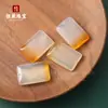 Colgante de Collar Agata Wushi Pai de un Bocado Colgante de Pata de Gato de Ágata Colorida Nuevo Estilo Chino Estilo Nacional Colgante de Calabaza Loto