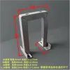 Soporte de montaje, brazo de soporte, base de suelo, conducto de tubería, estante de puente, pórtico, estante para cables de ángulo galvanizado en forma de U