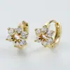 Pendientes Franceses Retro Explosivos Pendientes para Mujer Sentido de Alta Gama Nicho Pendientes de Circonita Brillante Pendientes Simples Elegantes