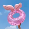 Flotador para Adultos, Para Tomar Fotos de Celebridades de Internet, Flamenco para Niños, Caballo de Princesa, Antivuelco, Equipo de Natación para Principiantes